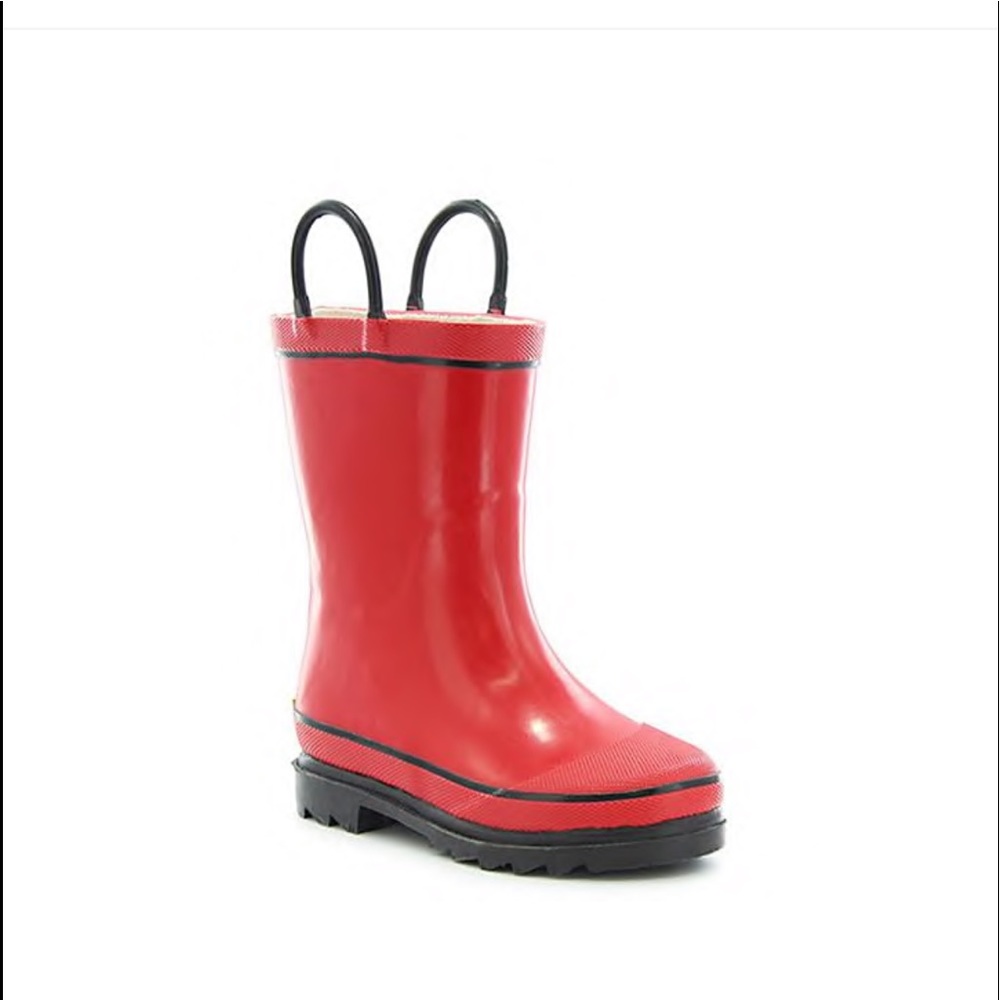 Western Chief Firechief 2 kids red rain boots
